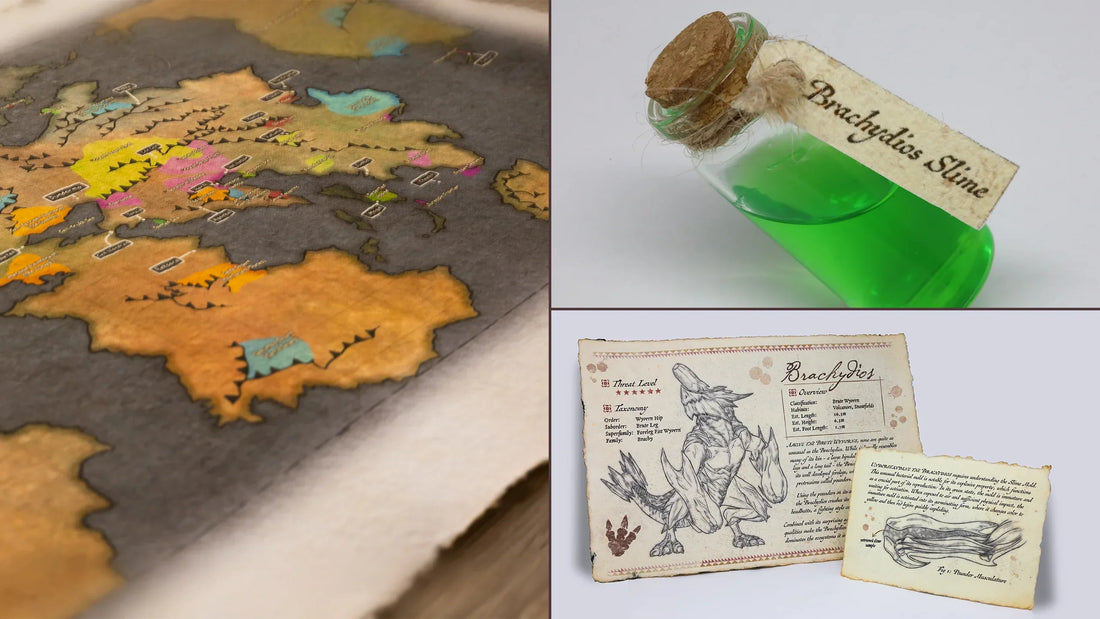 Two Preorders! Brachydios Slime & Map of the Old World